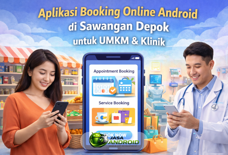 Aplikasi Booking Online Android di Sawangan Depok untuk UMKM & Klinik